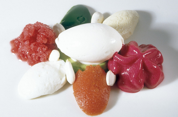 Menestra de verduras en textura