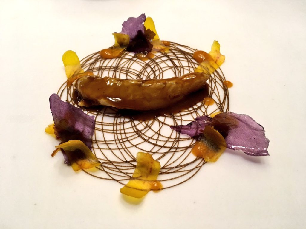 Cigala de tronco asada