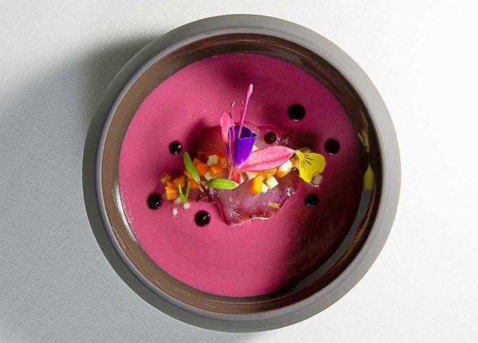 Dentón curado a la japonesa